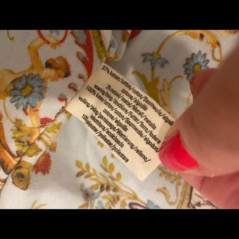 JOTTUM Rembrandt Prussian Blue Velvet Bellini Coat size 10 Y - Picture 14 of 16